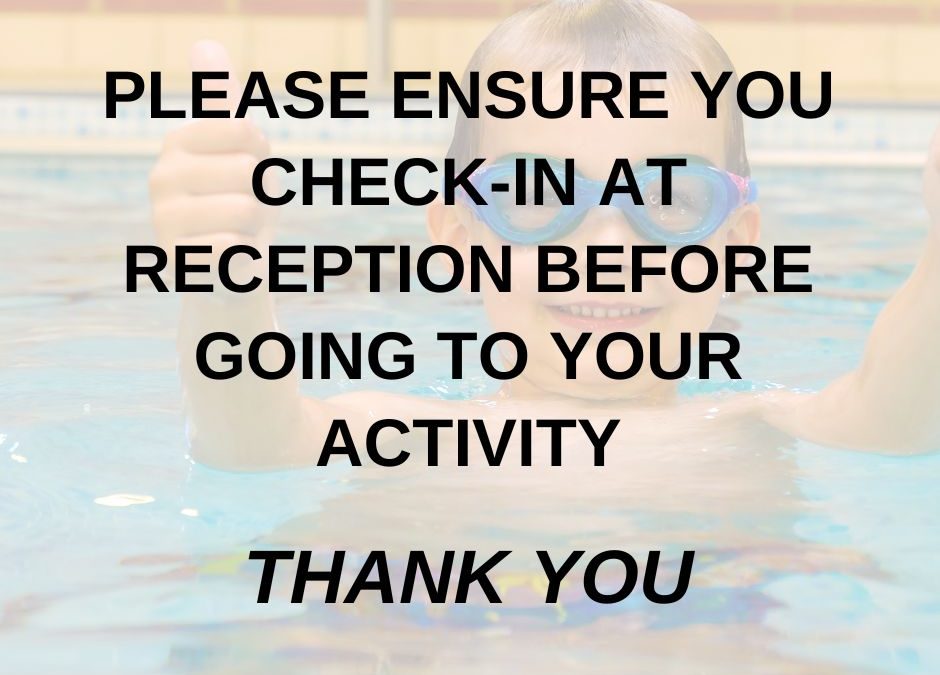 Please Check-in for Activities