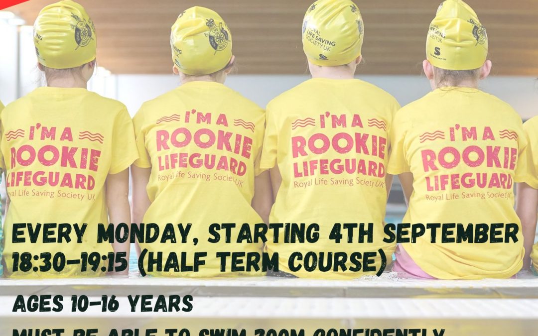 Rookie Lifeguard Course – September 2023