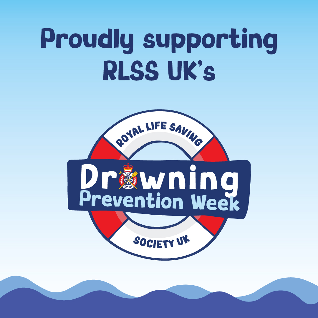 Life buoy for drowning prevention week 2024 showing our support