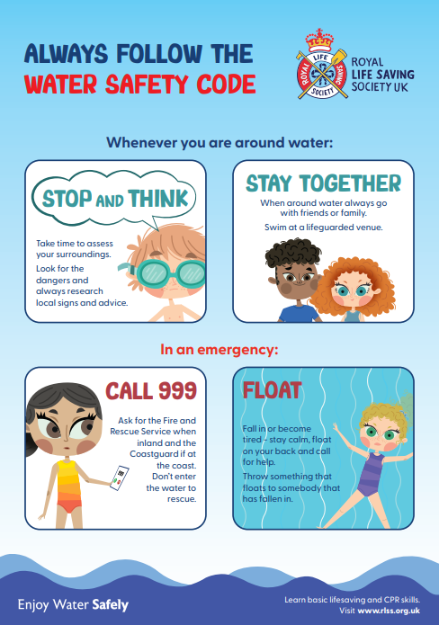 Water safety code picture