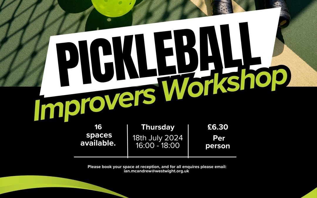Pickleball Improvers Workshop