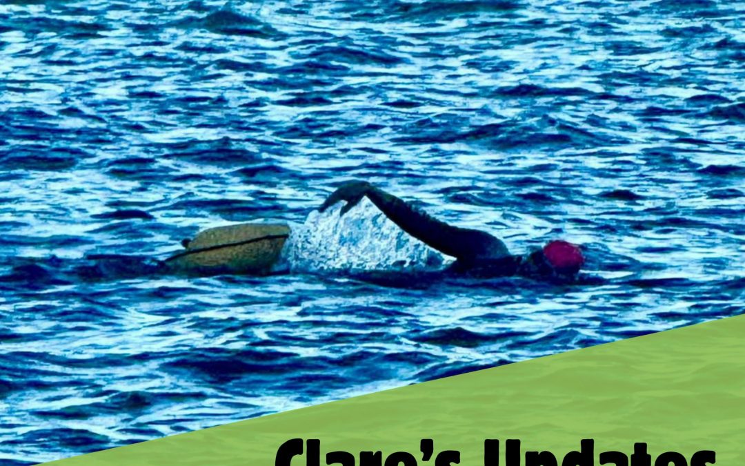 Clare’s swim updates