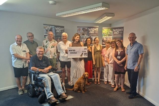 WightAID £10,000 grant success
